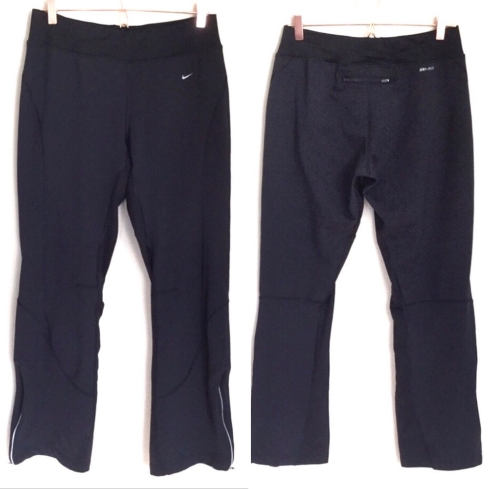 NIKE Dri-Fit Training Pants Black Women’s Sz Medium